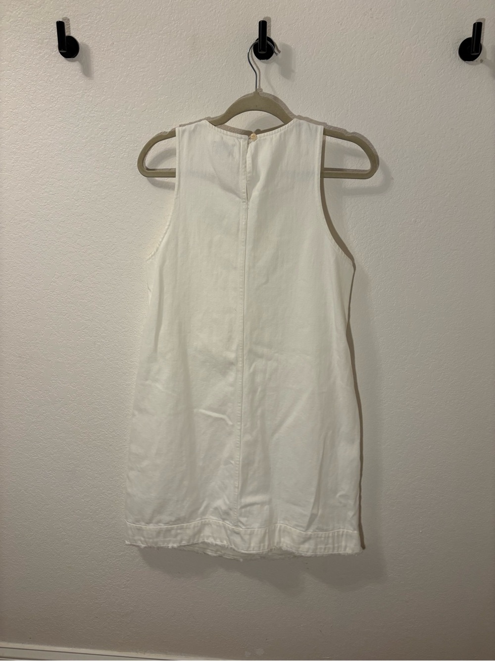 J. Crew white denim shift dress - Picture 4 of 4